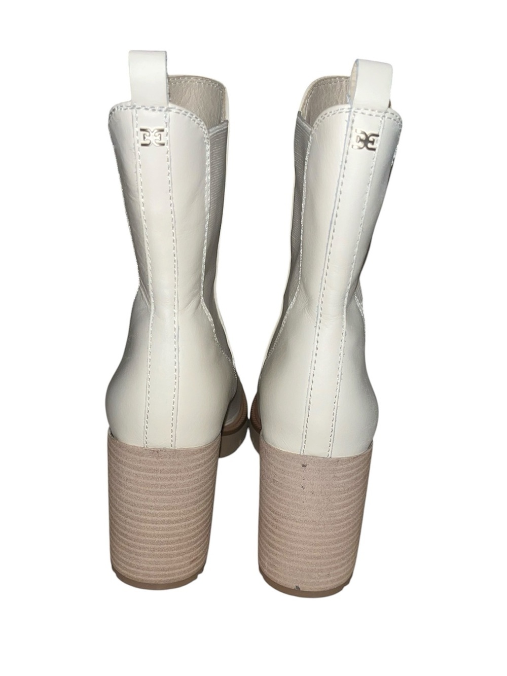 Sam Edelman Rollins Chelsea Boot Modern Ivory Size 8.5M - Picture 6 of 14